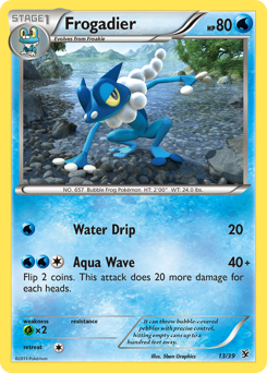 Frogadier - Kalos Starter Set