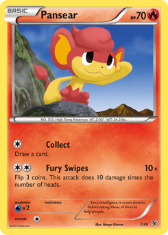 Pansear - Kalos Starter Set