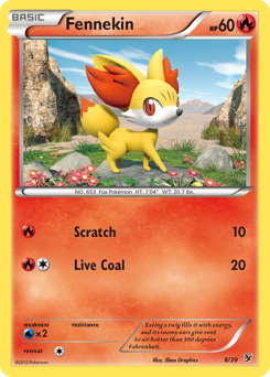 Fennekin - Kalos Starter Set