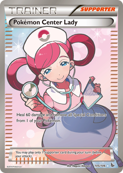 Pokémon Center Lady - Flashfire