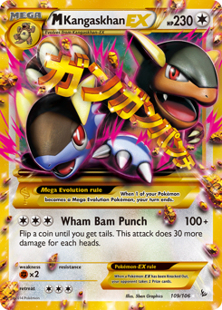 M Kangaskhan-EX - Flashfire