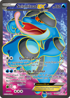 Seismitoad-EX - Furious Fists