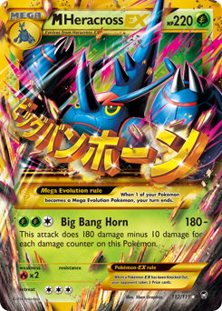M Heracross-EX - Furious Fists