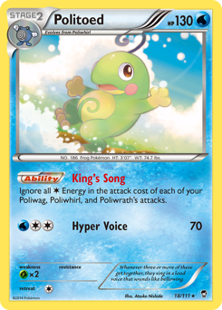 Politoed - Furious Fists