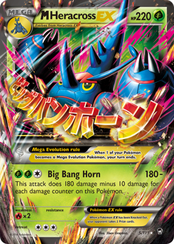 M Heracross-EX - Furious Fists