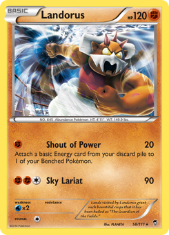 Landorus - Furious Fists