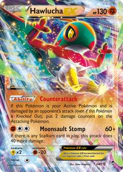 Hawlucha-EX - Furious Fists