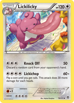 Lickilicky - Furious Fists
