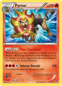 Pyroar - Phantom Forces
