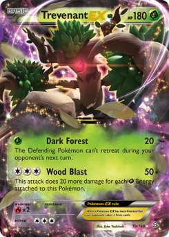 Trevenant-EX - Primal Clash