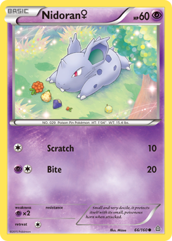 Nidoran ♀ - Primal Clash