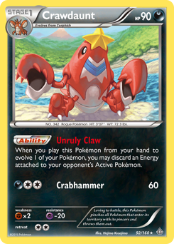 Crawdaunt - Primal Clash