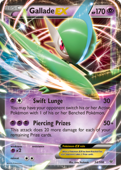 Gallade-EX - Roaring Skies