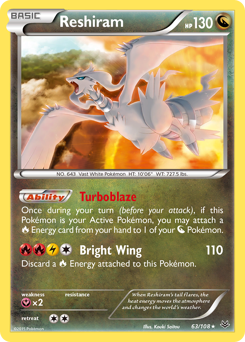 Reshiram - Roaring Skies
