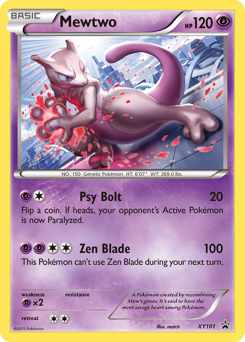 Mewtwo - XY Black Star Promos