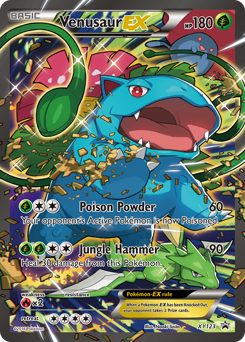 Venusaur-EX - XY Black Star Promos #XY123 Price & Value ($59.95