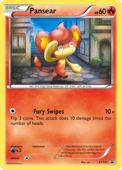 Pansear - XY Black Star Promos