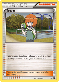Trevor - XY Black Star Promos