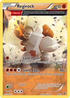 Regirock - XY Black Star Promos