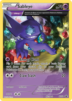 Sableye - XY Black Star Promos