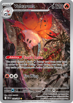 Volcarona - Black Bolt